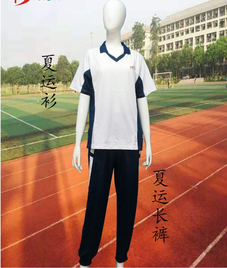 佛山市第二中学校服佛山二中校服夏秋冬装运动服长短袖长短裤正品