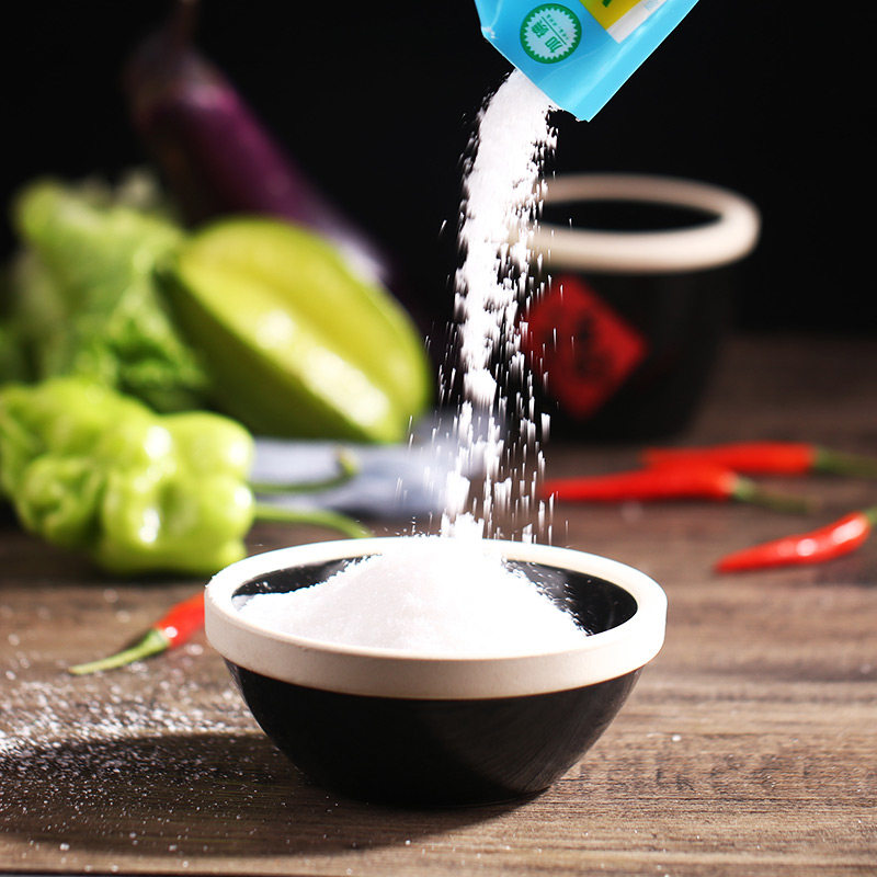 桂盐食盐澳洲日晒海盐加碘食用盐细盐250g*6袋装晒制盐调味品调料