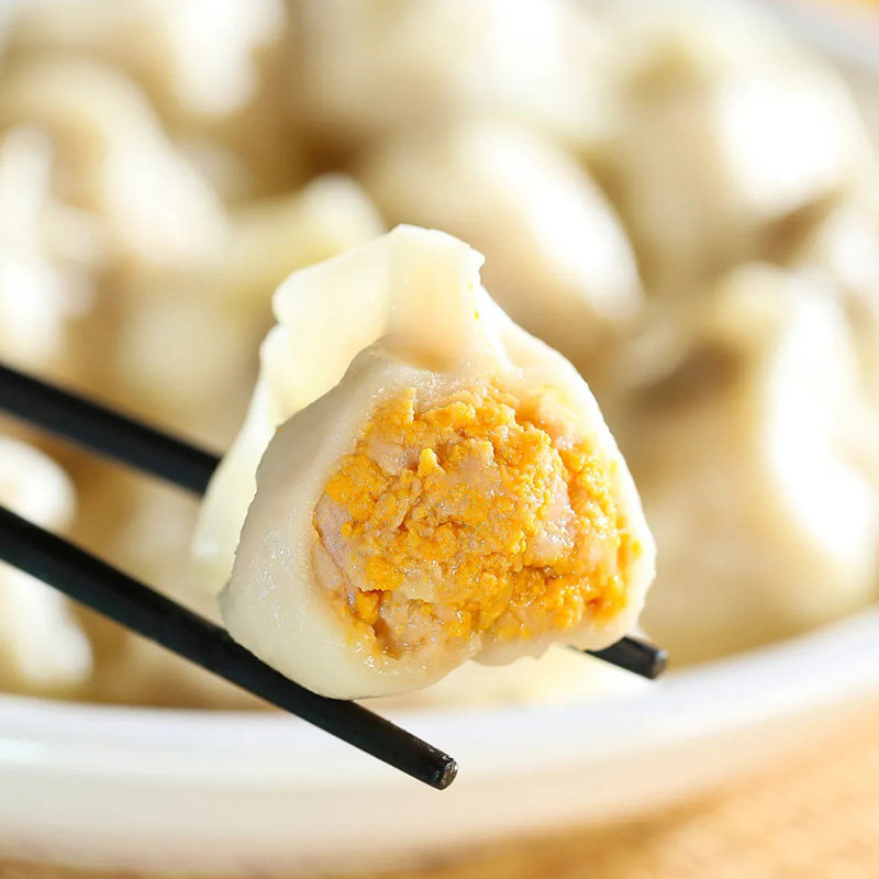 海胆水饺大连360g18只饺子海鲜手工手工制制作其它