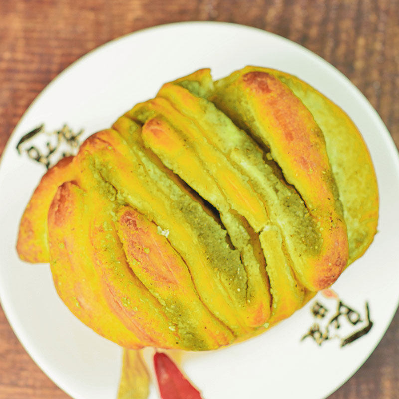 食家巷甘肃特产小吃天水烤馍油酥玫瑰花馍馍烧饼地方特色手工美食