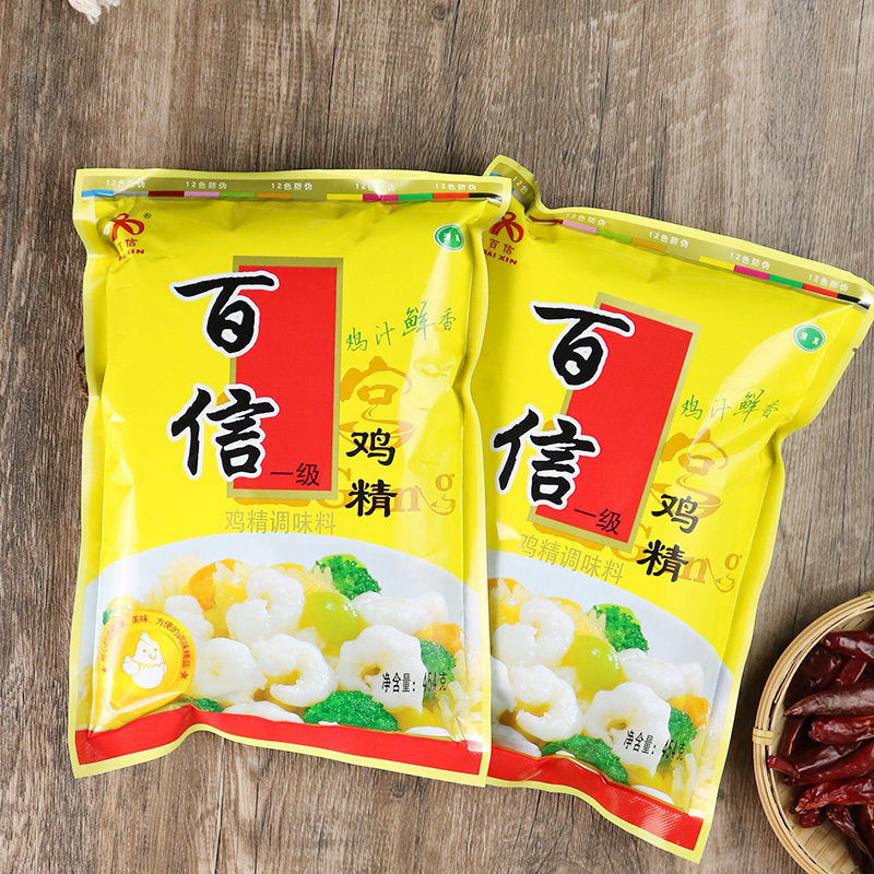 鸡精百信一级金宫味精商用炒菜煲汤整箱增鲜鸡精