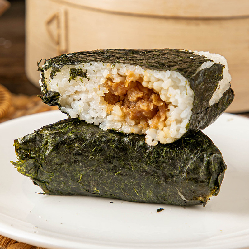 鸡肉饭团照烧110g箱装方便速食早餐饭团海包饭自热米饭