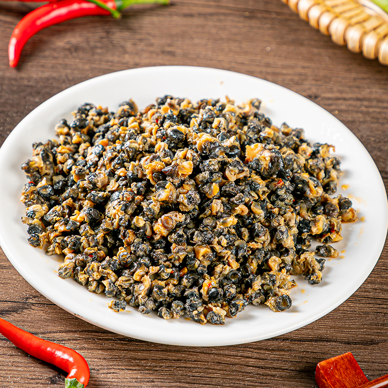 田螺荷味小田200g箱装螺蛳肉干干下饭菜半成品凉菜