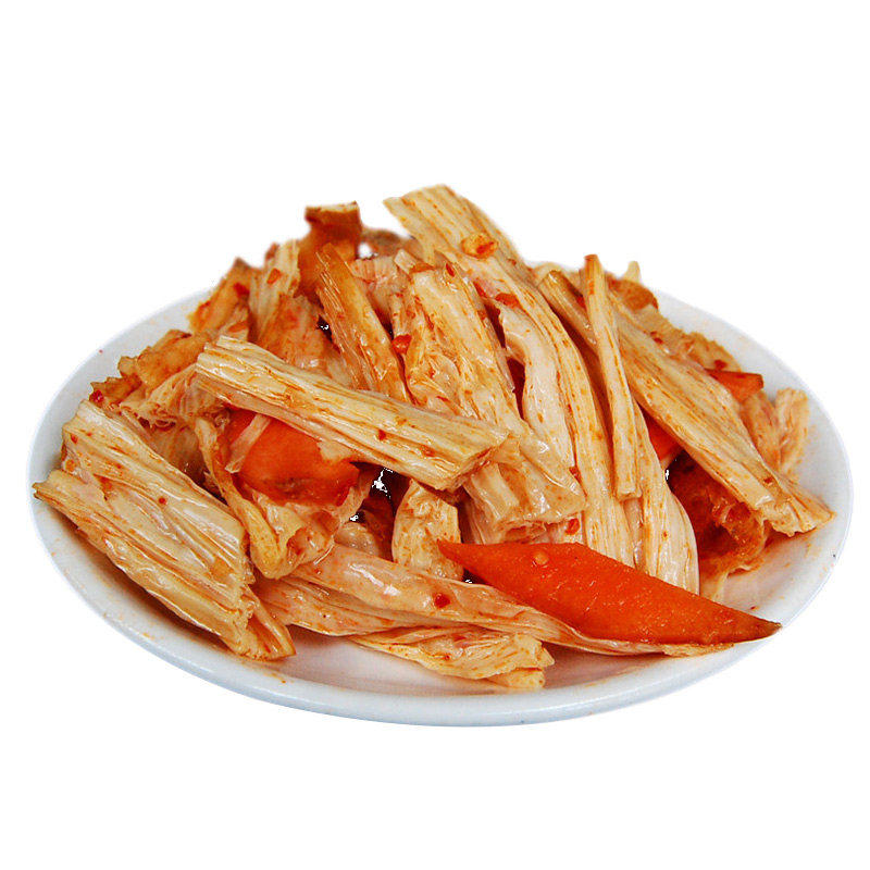 凉拌豆笋腐竹2斤酒店饭店餐饮饮用特色半成品凉菜