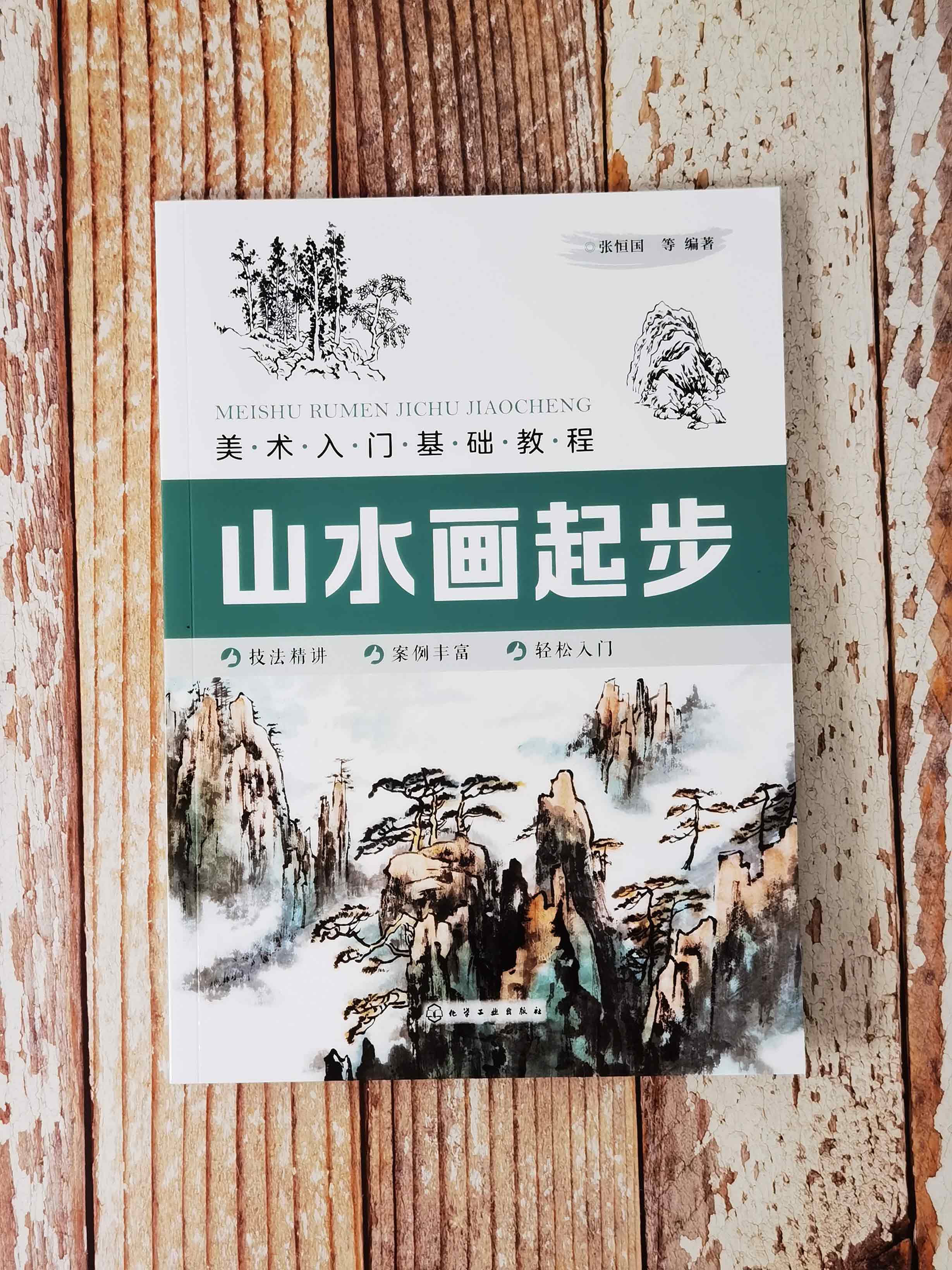 基础山水画书籍绘画正版技法基本考试自学儿童绘画新