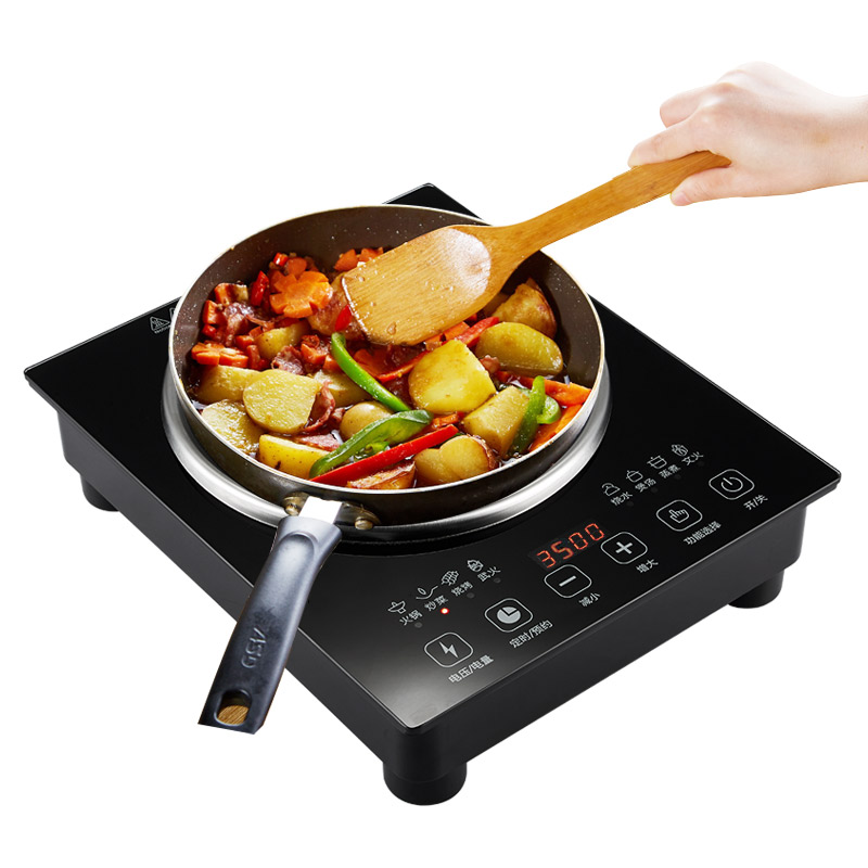 梦菱凹面电磁炉家用圆底多功能一体炒锅大功率3000w型爆炒灶3500w