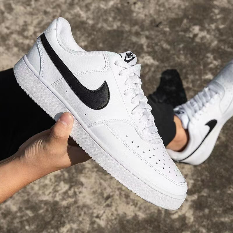 耐克courtvision男鞋小白鞋经典简版空军一号板鞋cd5463-100板鞋
