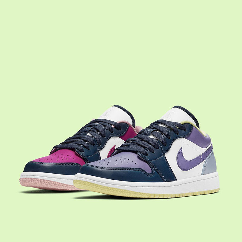 烽火严选airjordanlowseaj1低帮女子鸳鸯篮球鞋