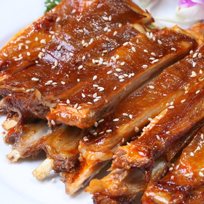 羊排熟食手抓清真罐头宁夏盐池滩羊羊肉300g羊肉类