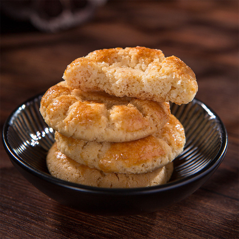 aioo合桃酥广东特产饼干小吃休闲办公室零食下午茶点心手工