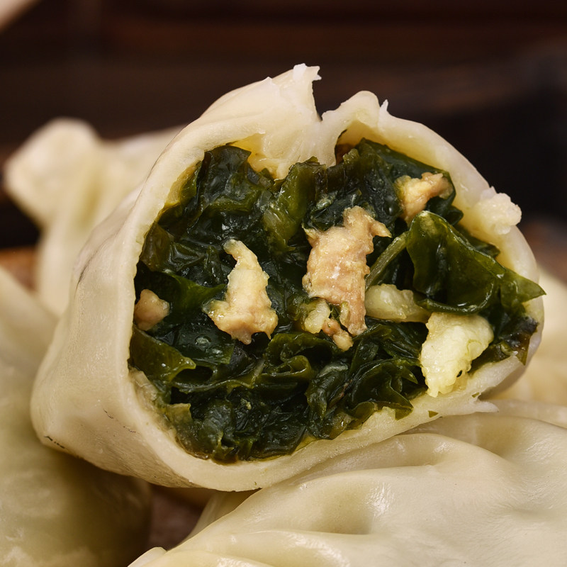 包子早餐海菜150g山东速冻家用胶东手工三鲜包点