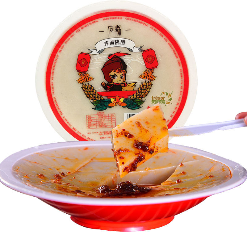 山西柳林荞面石勒碗团5碗装