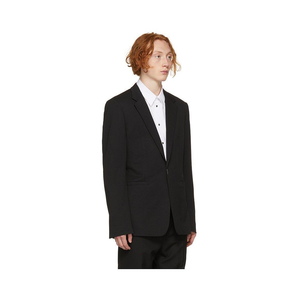 givenchy香港直邮潮奢男士黑色evening西装外套商务正装西服