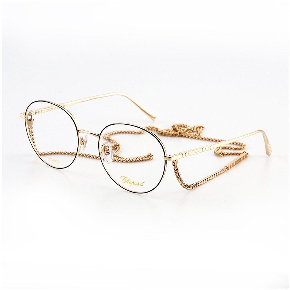 chopard萧邦眼镜镜框vchf48纯钛57g全框眼镜架vchc73m眼镜架