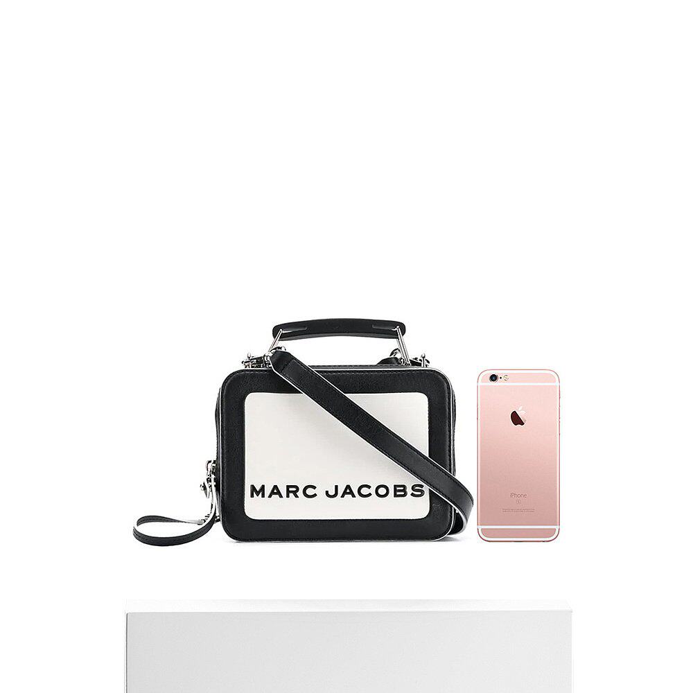 香港直邮marcjacobs马克雅可可布女士黑白拼色通用款女包