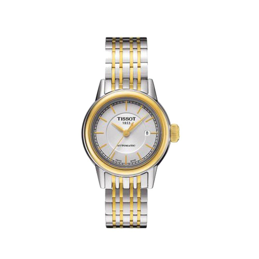 香港直邮tissot天梭卡森系列系列机机械钢带女表日韩腕表