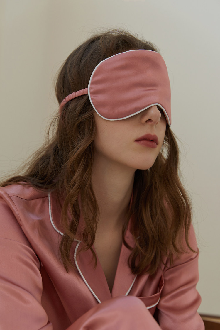 forbedfellow真丝眼罩蕾丝睡眠午休遮光蚕丝护眼结婚眼罩