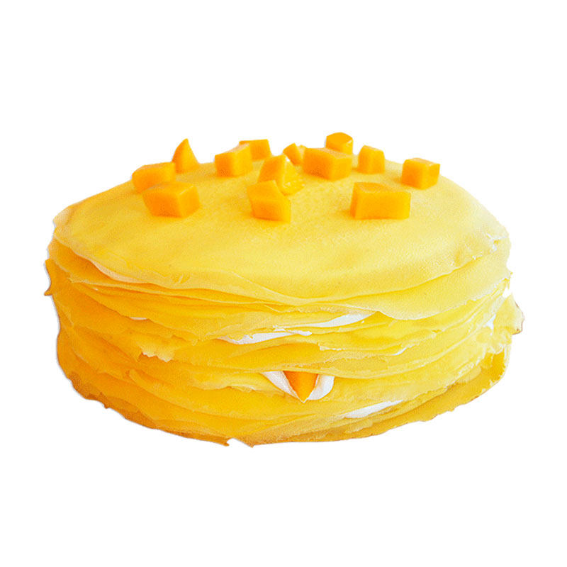 壹健乐手工蛋皮千层皮 班戟皮6寸12片速冻熟制榴莲千层蛋糕皮原料