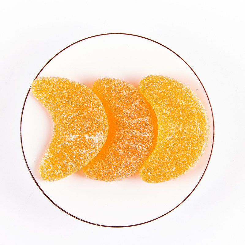 徐福记糖霜桔瓣糖橡皮糖500g