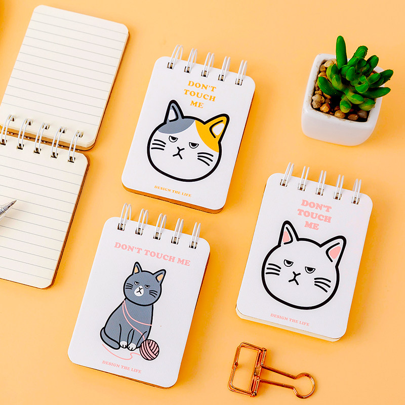 简约韩国线圈可爱创意通用女生男女口袋型内页便签本