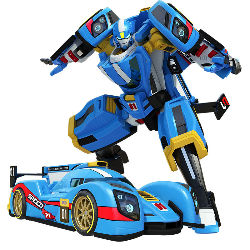 托宝战士银河侦探系列音速雷霆儿童变形机器人儿童机器人