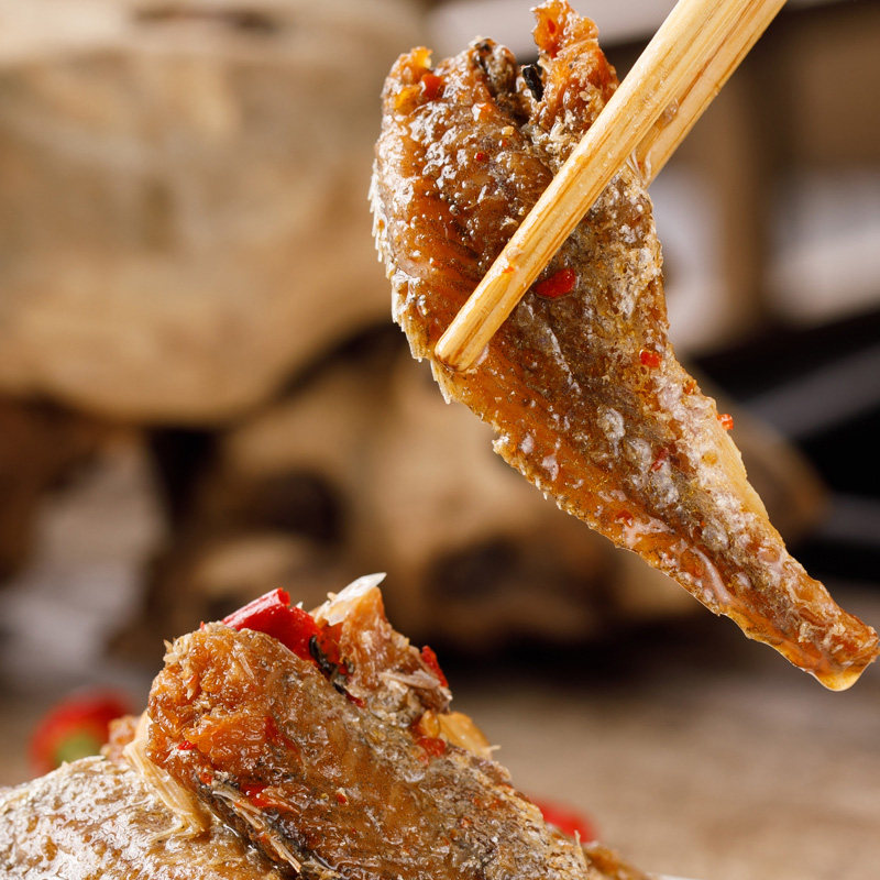 好易黄花鱼6罐组合即食香辣五香香味罐头食品罐装鱼类罐头