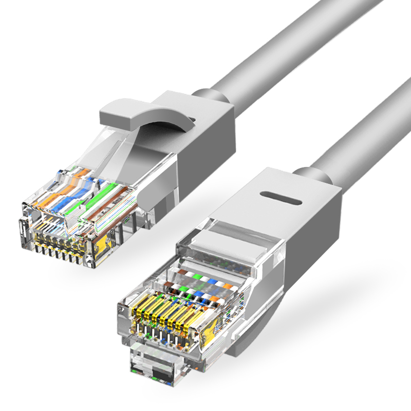 鸿达超五类纯铜网线rj45百兆双绞跳线cat5e家用宽带网络连接线