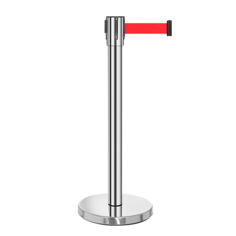 栏杆际华兵盾安全隔离带伸缩排队不锈钢银行一米护栏