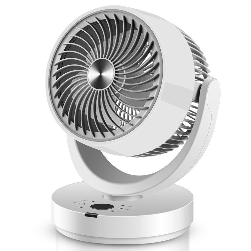 空气循环直流智能电风扇无极变速家用小型台扇空气循环扇