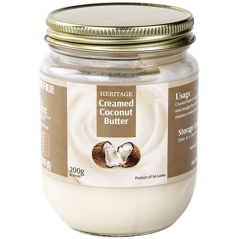 椰子果泥黄油斯里兰卡进口200g植物烘焙其它原料