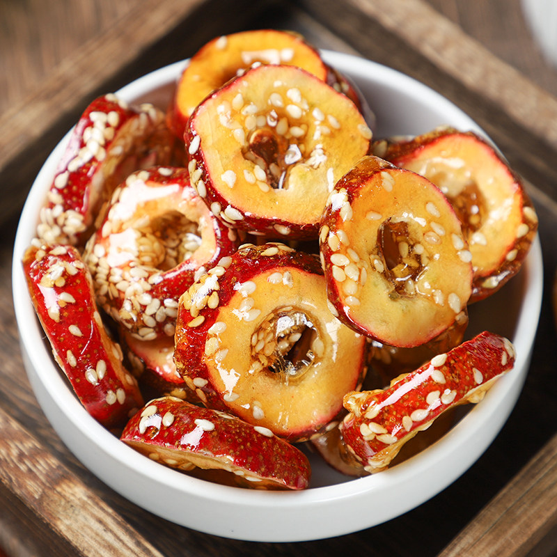 冻干拔丝山楂网红冰糖葫芦无核空心整颗新鲜小包山楂类制品