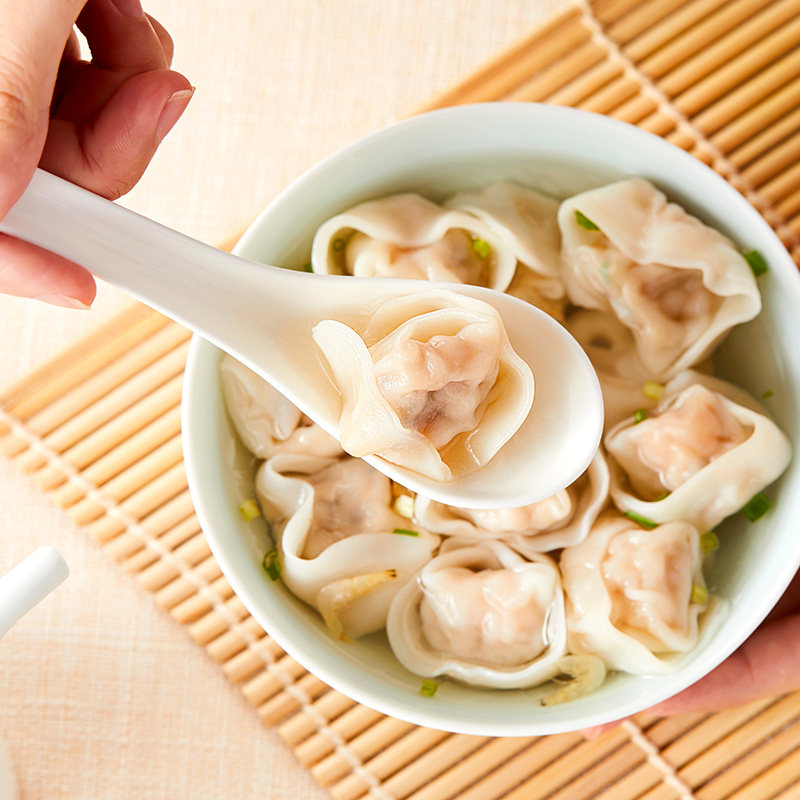 思念馄饨 火锅食材 冷冻方便速食 珍味三鲜上汤小云吞 400g 50只