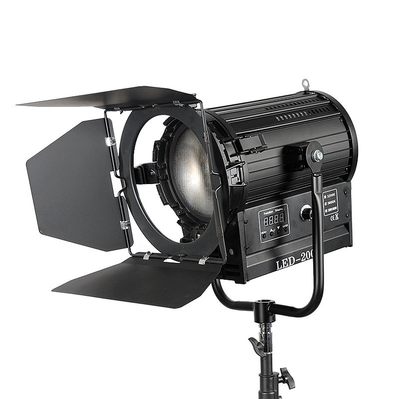 200wled影视灯调调光大功率聚光演播室视频影棚轮廓影室灯
