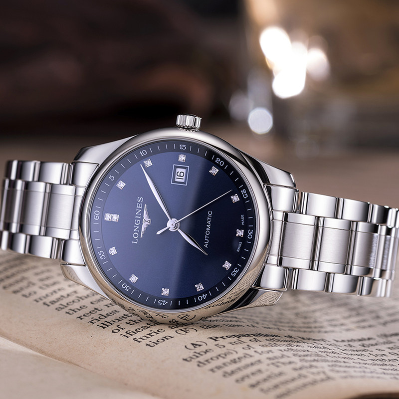 longines浪琴正品手表名匠系列镶钻自动自动机机械瑞士腕表