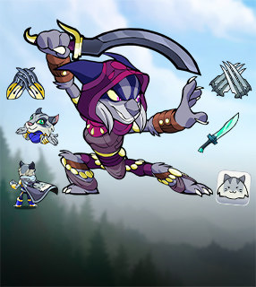 格斗哈拉brawlhalla皮肤prime太空斗犬套装礼包兑换steam