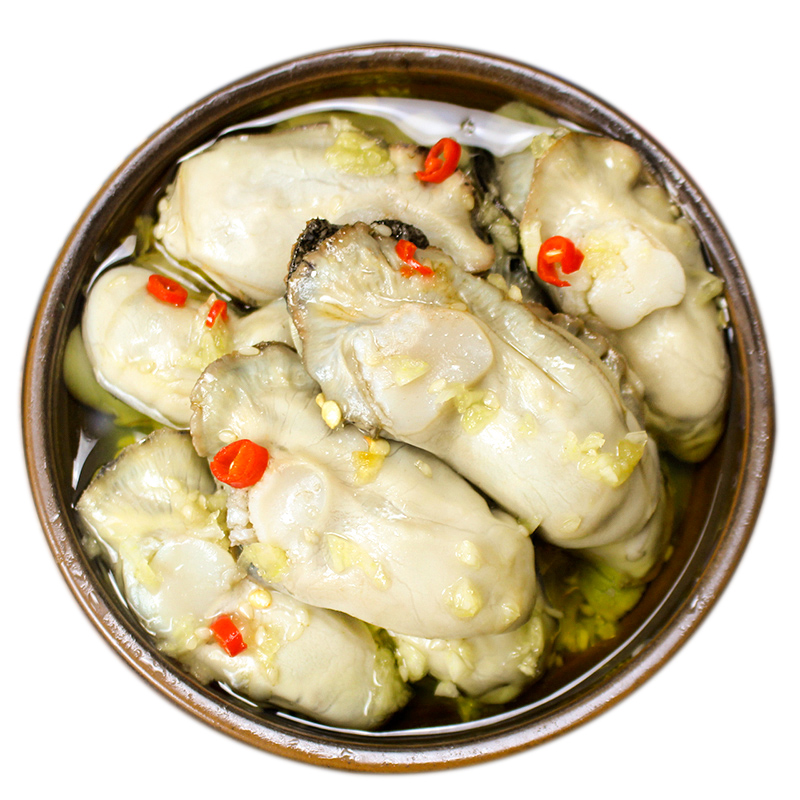 生蚝肉即食小海鲜熟食罐装罐头麻辣蒜蓉烤乳山牡蛎特大新鲜海蛎子 - 图3