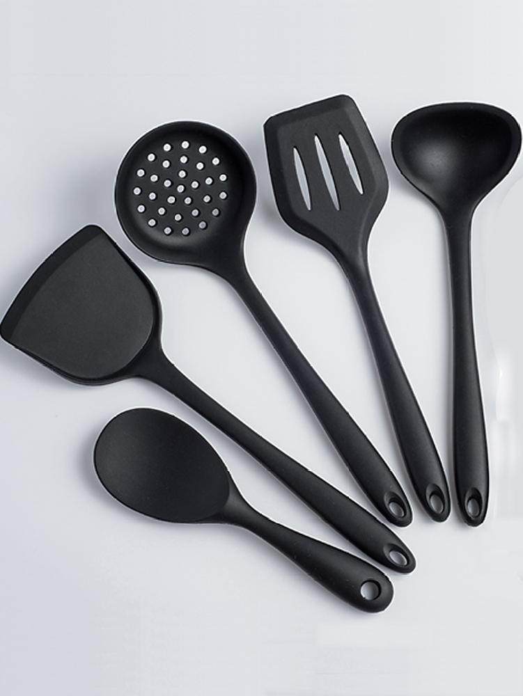 硅胶铲锅铲子不粘锅专用炒菜家用厨具汤勺漏勺锅铲