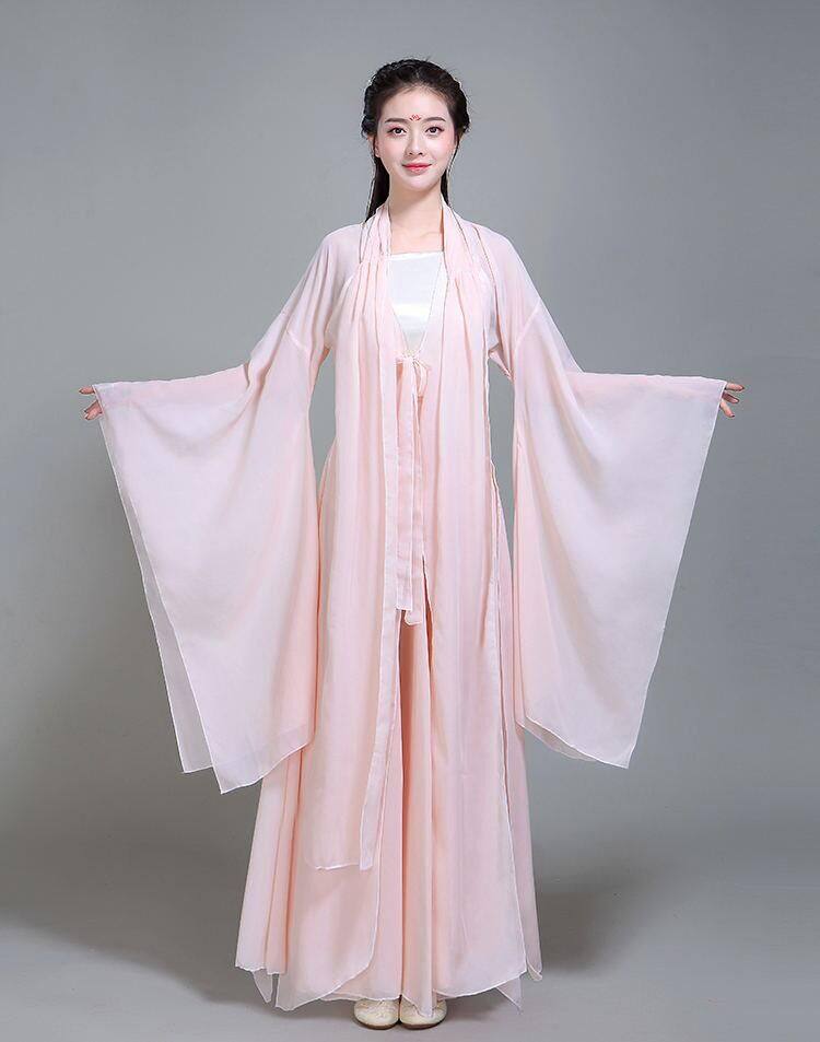 靓卫士新款古装汉唐古典舞女子裙舞洛水佼人舞蹈服飘逸仙女服成人