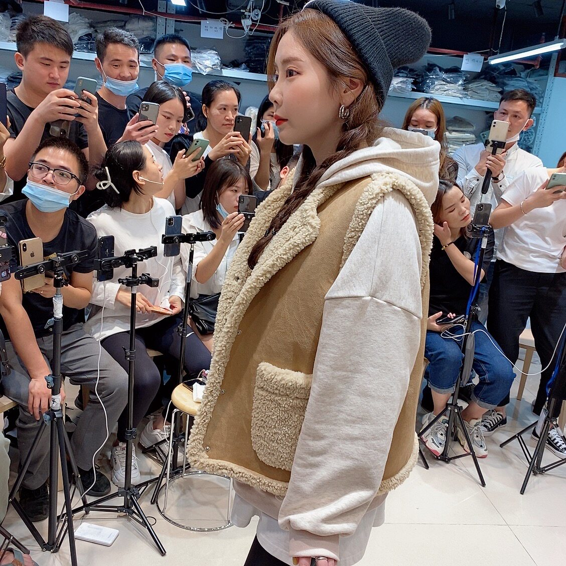 ace韩国欧尼2020秋冬新款气质马甲女韩版时仁马夹