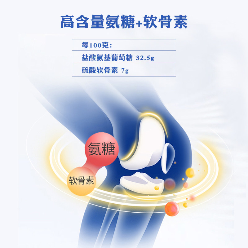 1盒瓶装麦金麦金利利关杰灵氨糖软骨素维生素钙片氨糖软骨素