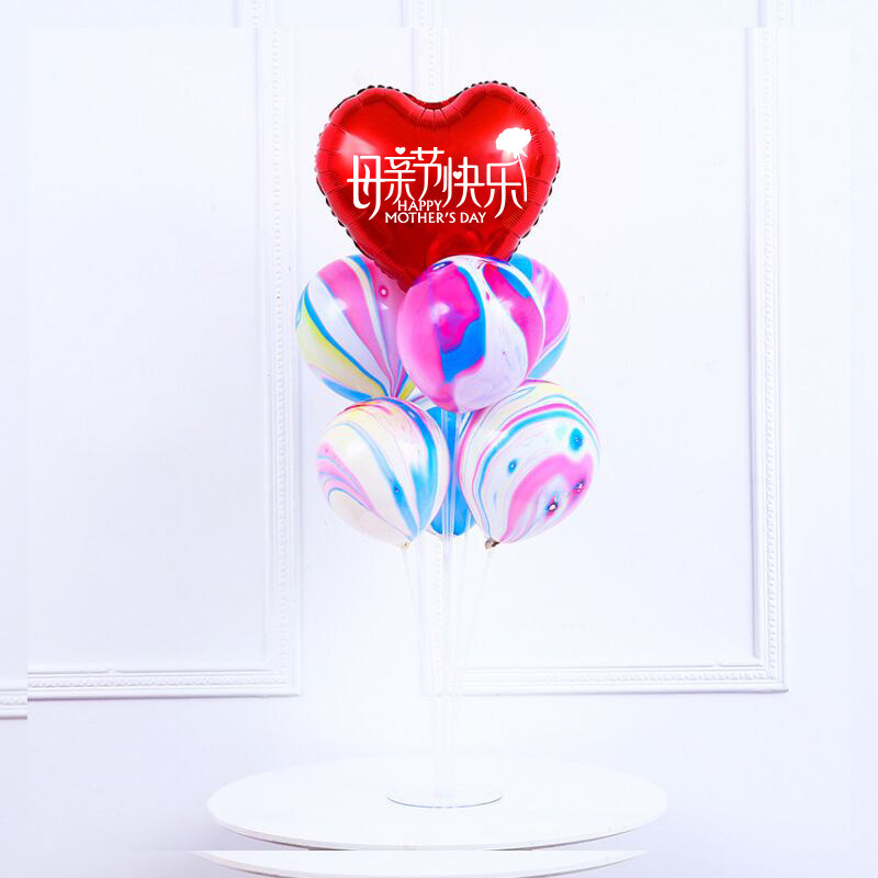 母亲节气球装饰场景布置妈妈节日快乐装扮商场店面珠宝店橱窗氛围