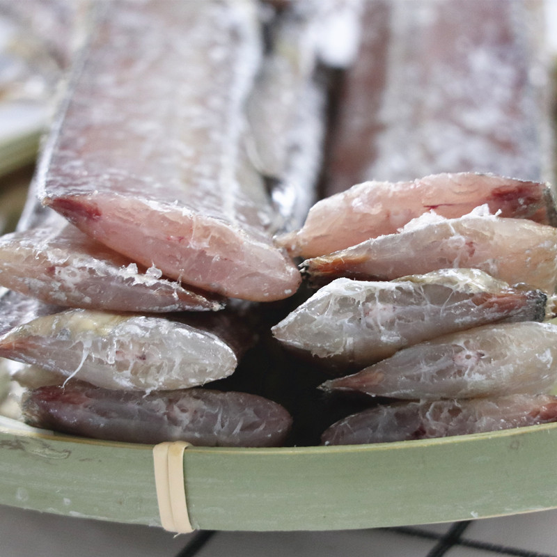 带鱼干货自晒整条250g小眼东海油带宁波特产鱼干