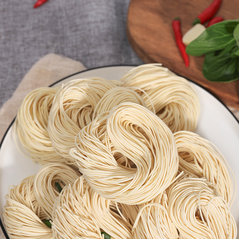 宁波特产盘面2斤面条可做沙县炒面速食整箱面条