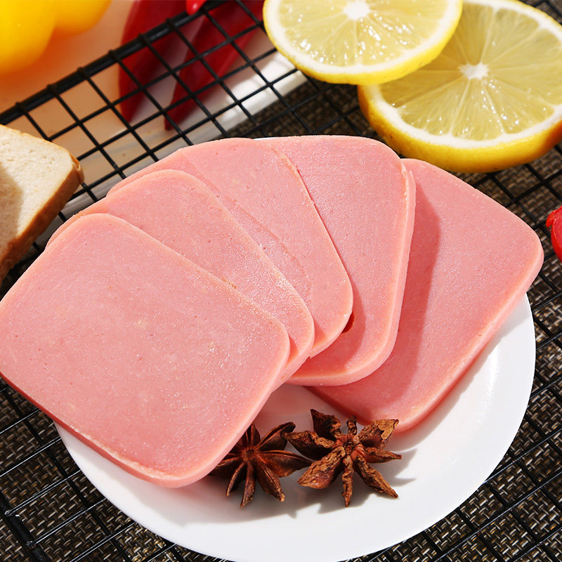 双汇午餐火腿方腿香肠400g火腿肠三文文治手抓包装即食肠类