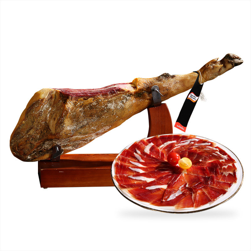 西班牙火腿整只生吃原装欧洲进口7kg24个月塞拉诺即食-mc母婴网