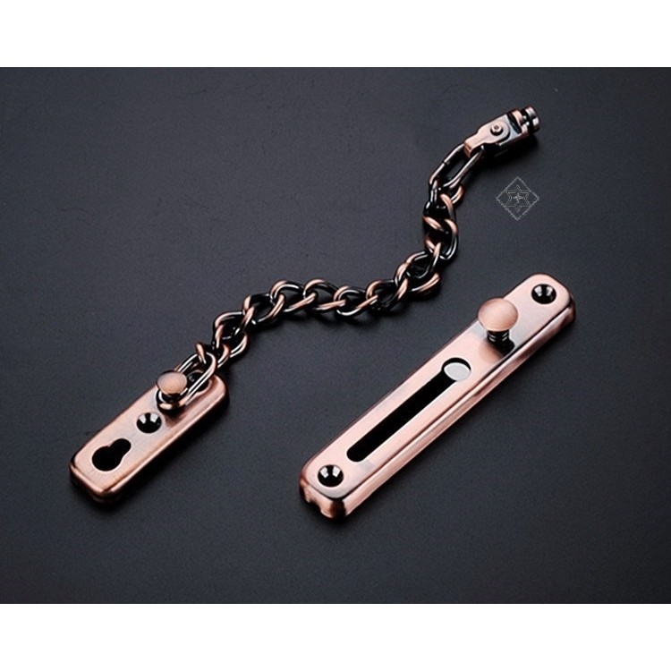 安全插销加强型内插房门链条旅店锁门门内卧室明插销