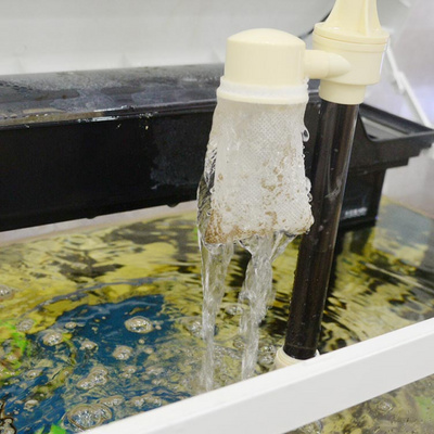 吸污鱼缸自动电动洗沙换水水族箱水族用品清洁用具鱼缸清洁用具