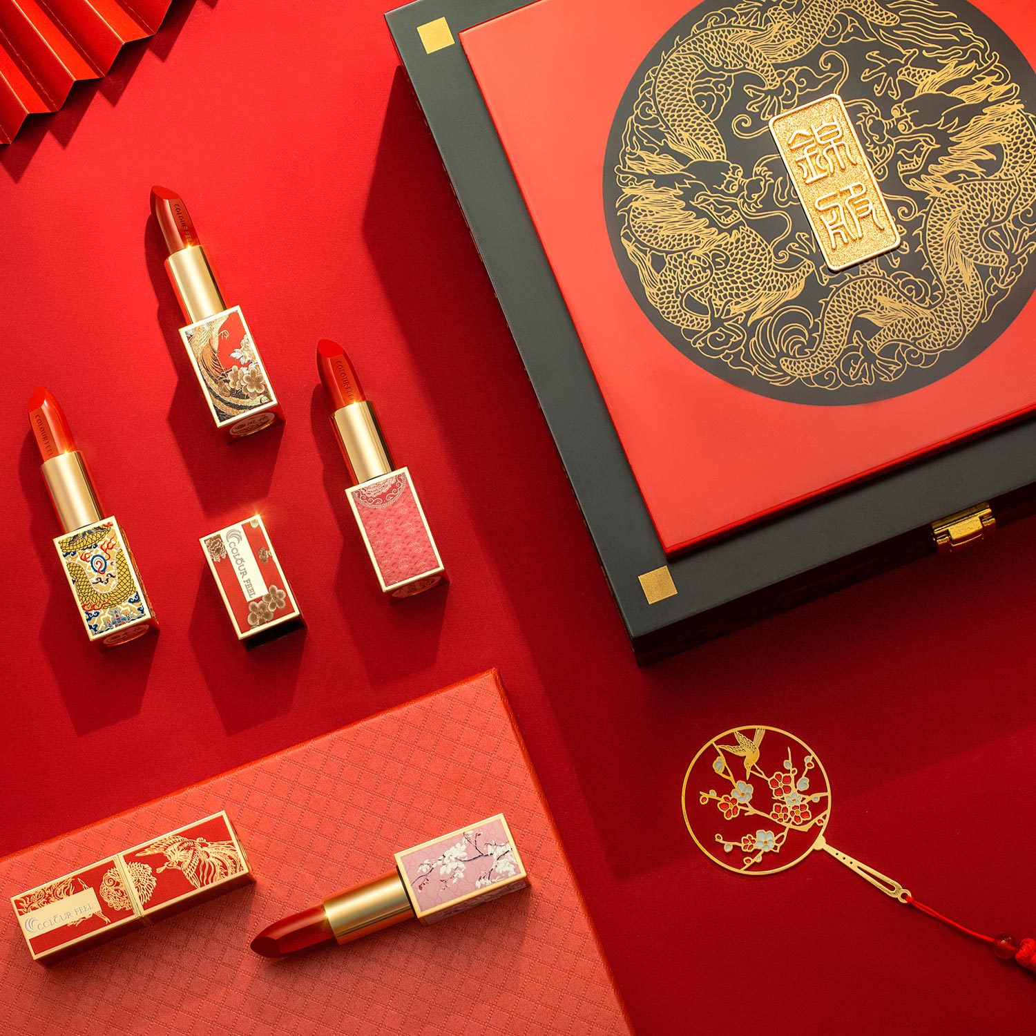 故宫口红礼盒套装联名彩妆送人化妆品中国国风唇膏