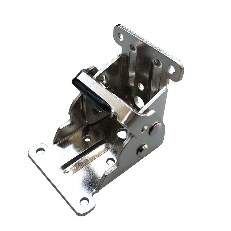 折叠合页铰链桌腿90度自锁办公办公桌桌脚床腿铰链