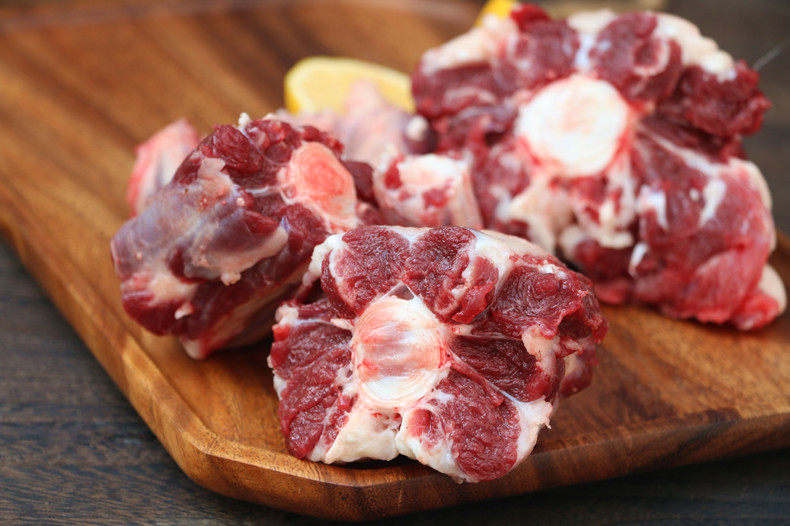 牛尾黄牛新鲜牛尾巴农家散养尾骨500g牛尾